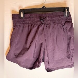 Adidas Burgundy Athletic Running Shorts